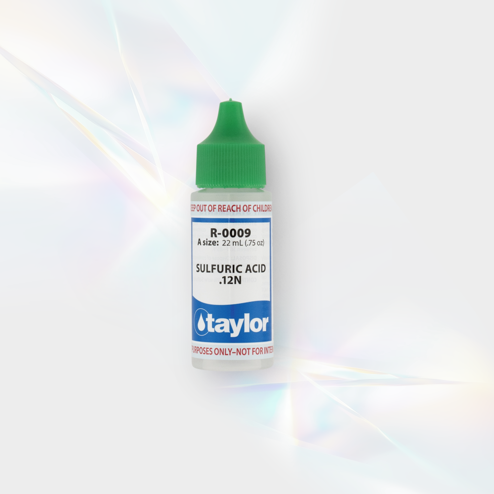 Sulfuric Acid .12N, .75 oz, Dropper Bottle