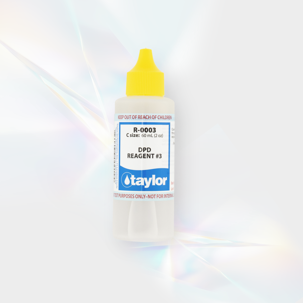 DPD Reagent #3, 2 oz, Dropper Bottle, 144-pack