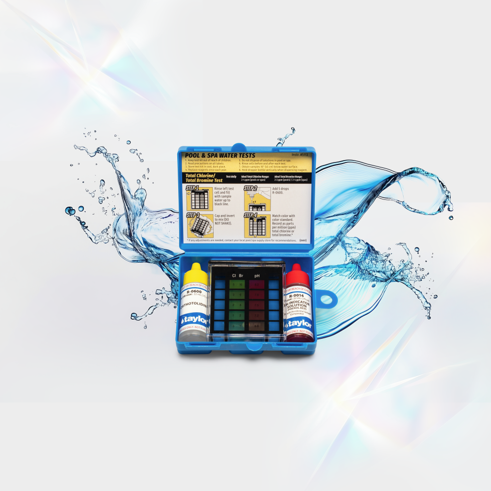 3-Way Test Kit for Pool & Spas (OTO), 12-Pack