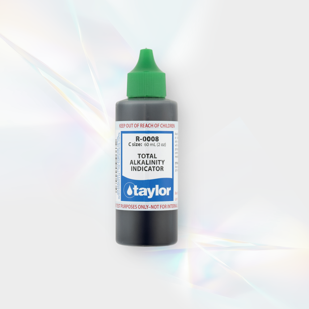 Total Alkalinity Indicator, 2 oz, Dropper Bottle