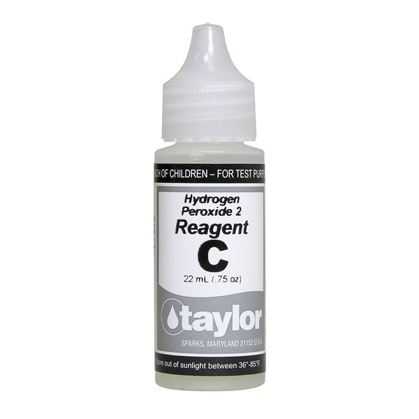Colorimeter, Hydrogen Peroxide 2 - Reagent C, .75 oz, Dropper Bottle
