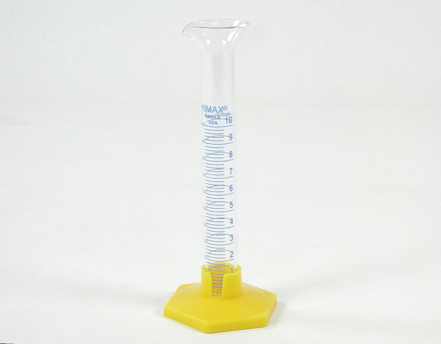 Cylinder, Graduated (10 mL w/ 0.2 mL div), glass