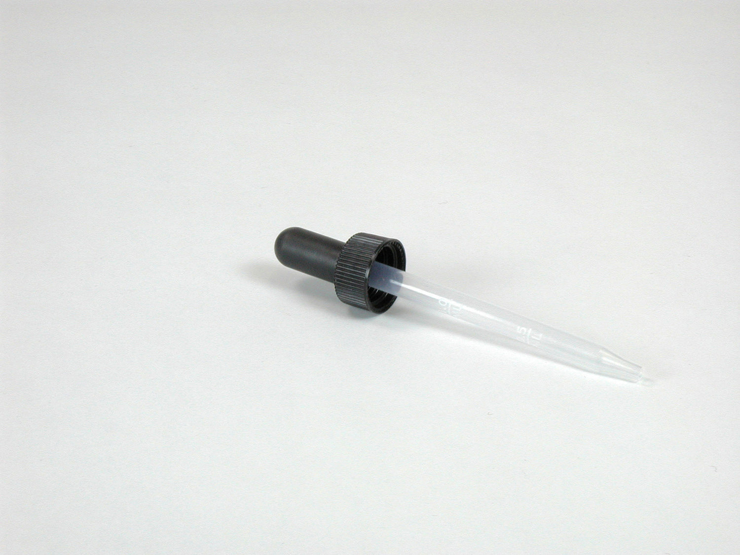 Pipet (eye dropper), Calibrated (0.5 & 1.0 mL) w/ cap, plastic