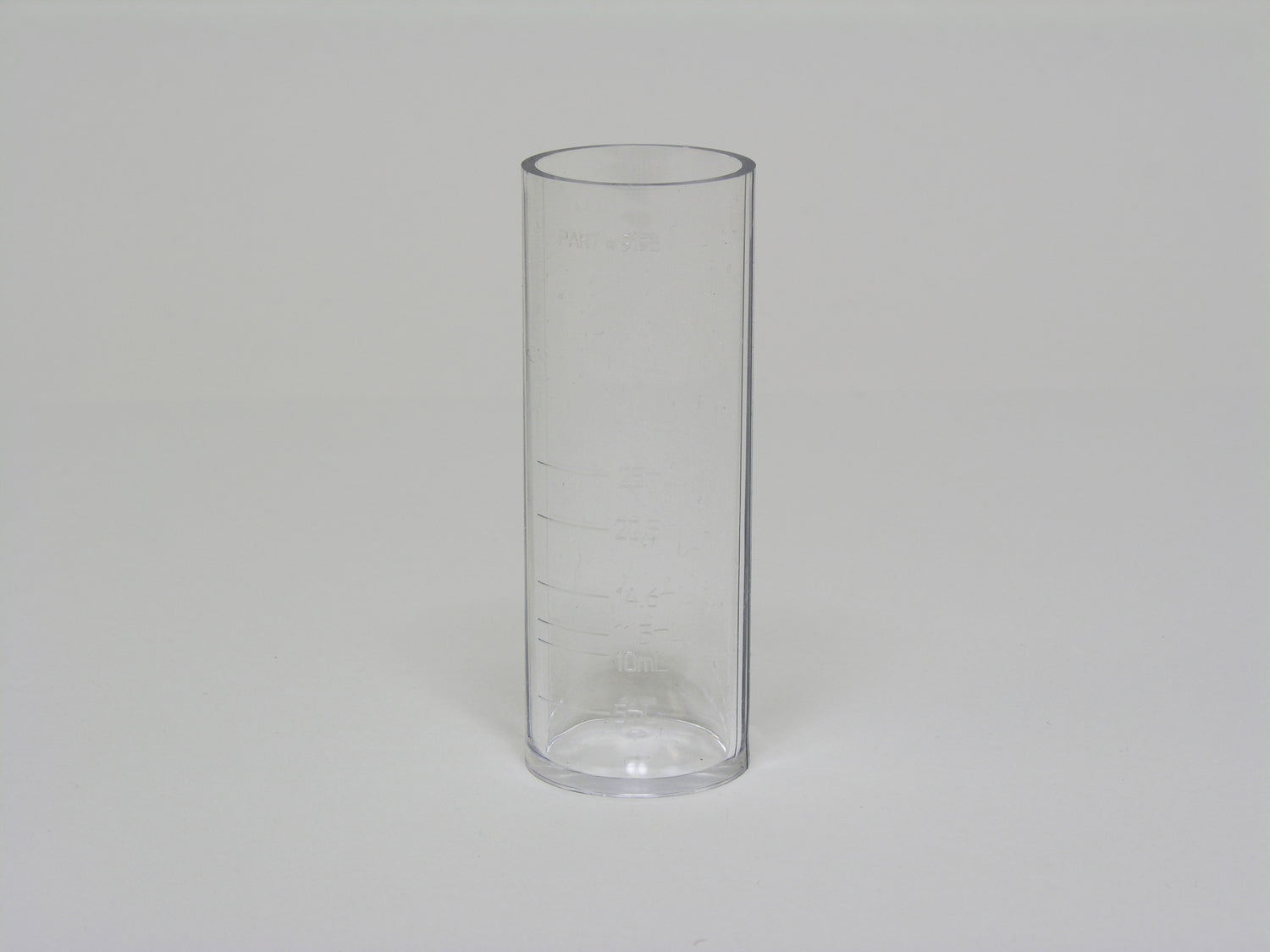 Sample Tube, Calibrated (25 mL), plastic