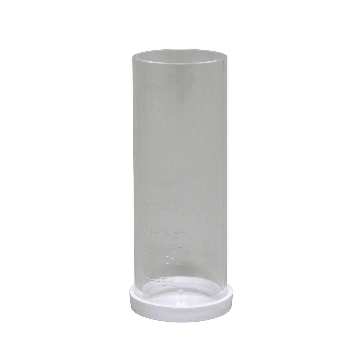 Sample Tube, Graduated (25 mL) w/ cap, plastic