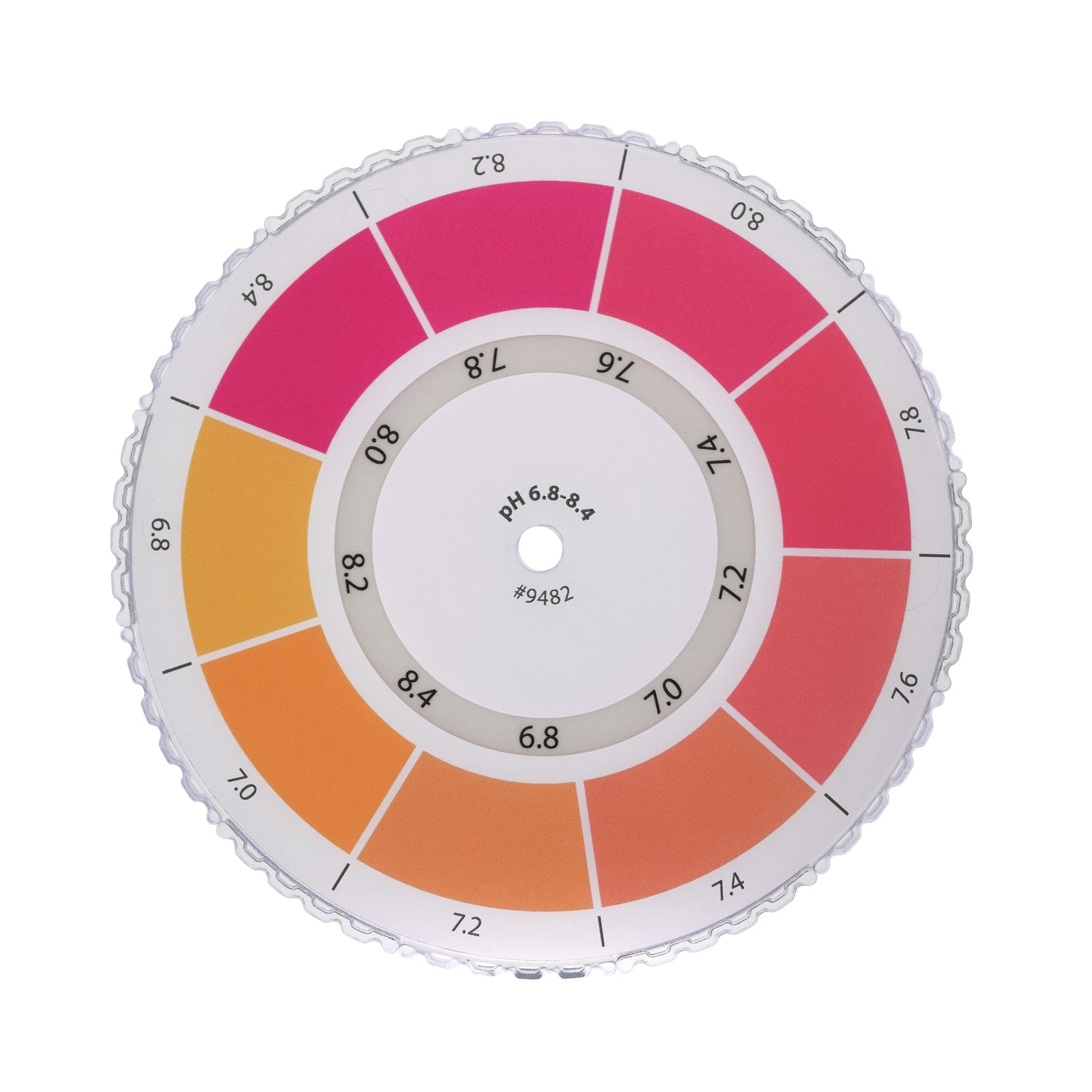 Color Wheel, pH, 6.8-8.4 (Replaces 9067, 9053)