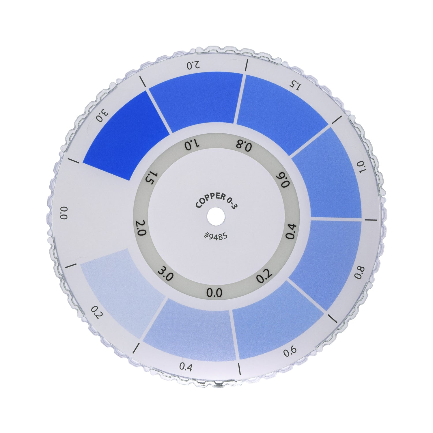 Color Wheel, Copper, 0-3ppm (Replaces 9094, 9049)