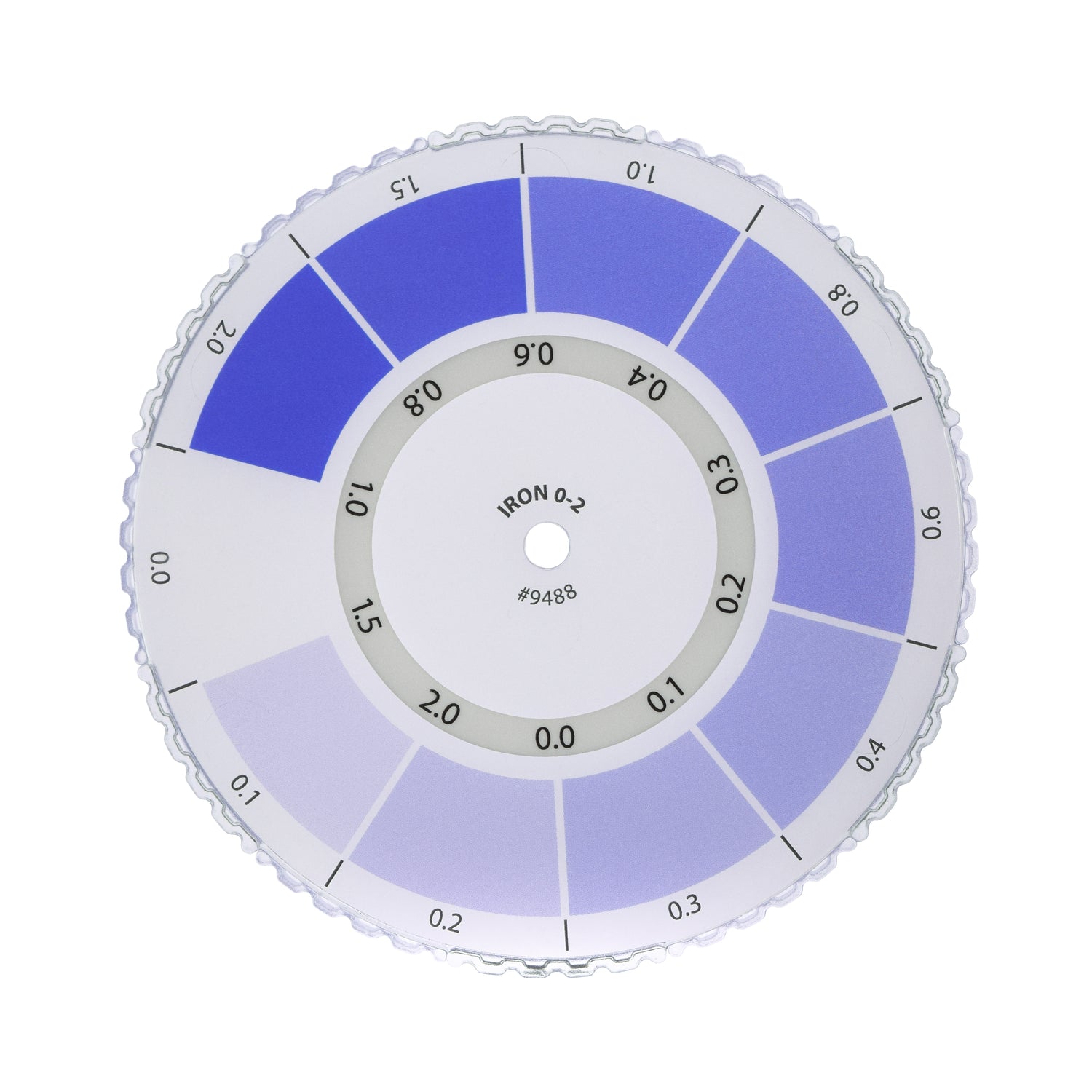 Color Wheel, Iron, 0-2ppm (Replaces 9106, 9051)