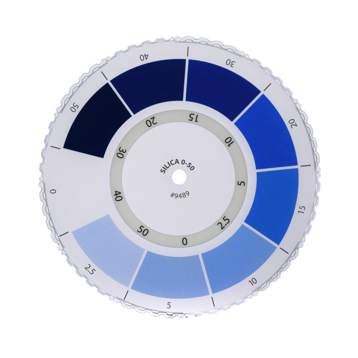 Color Wheel, Silica, 0-50ppm (Replaces 9106, 9051)