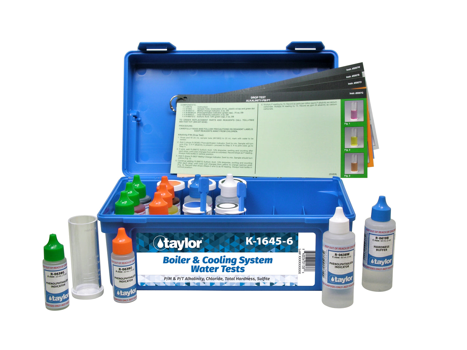 Boiler/Cooling Systems, Alkalinity/Chloride/Hardness/Sulfite