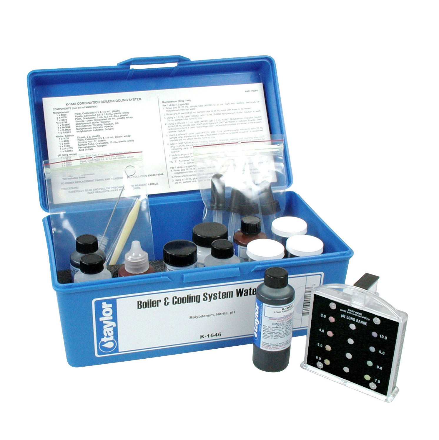 Boiler/Cooling Systems, Molybdenum/Nitrite/pH