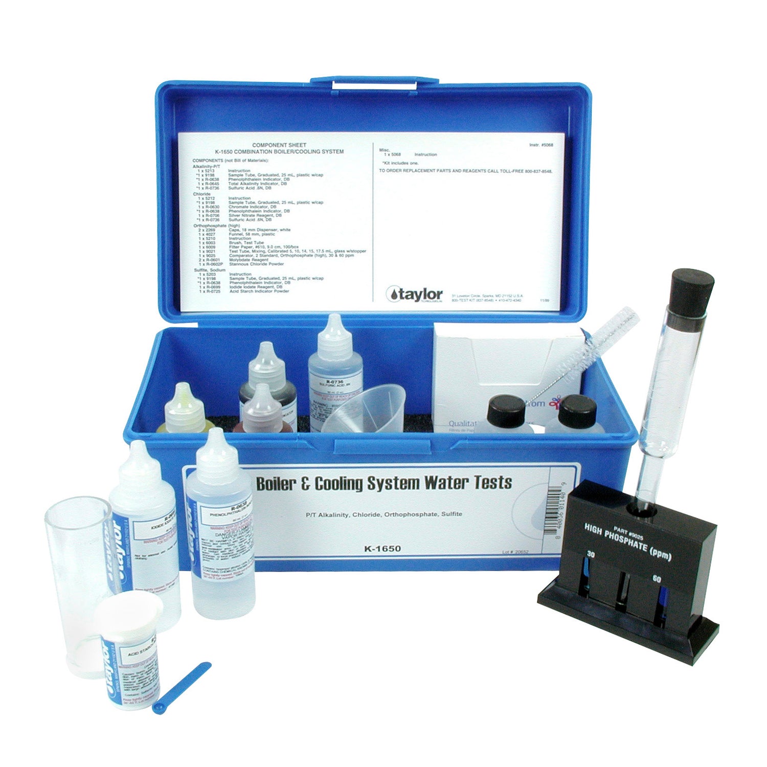 Boiler/Cooling Systems, Alkalinity/Chloride/Orthophosphate/Sulfite