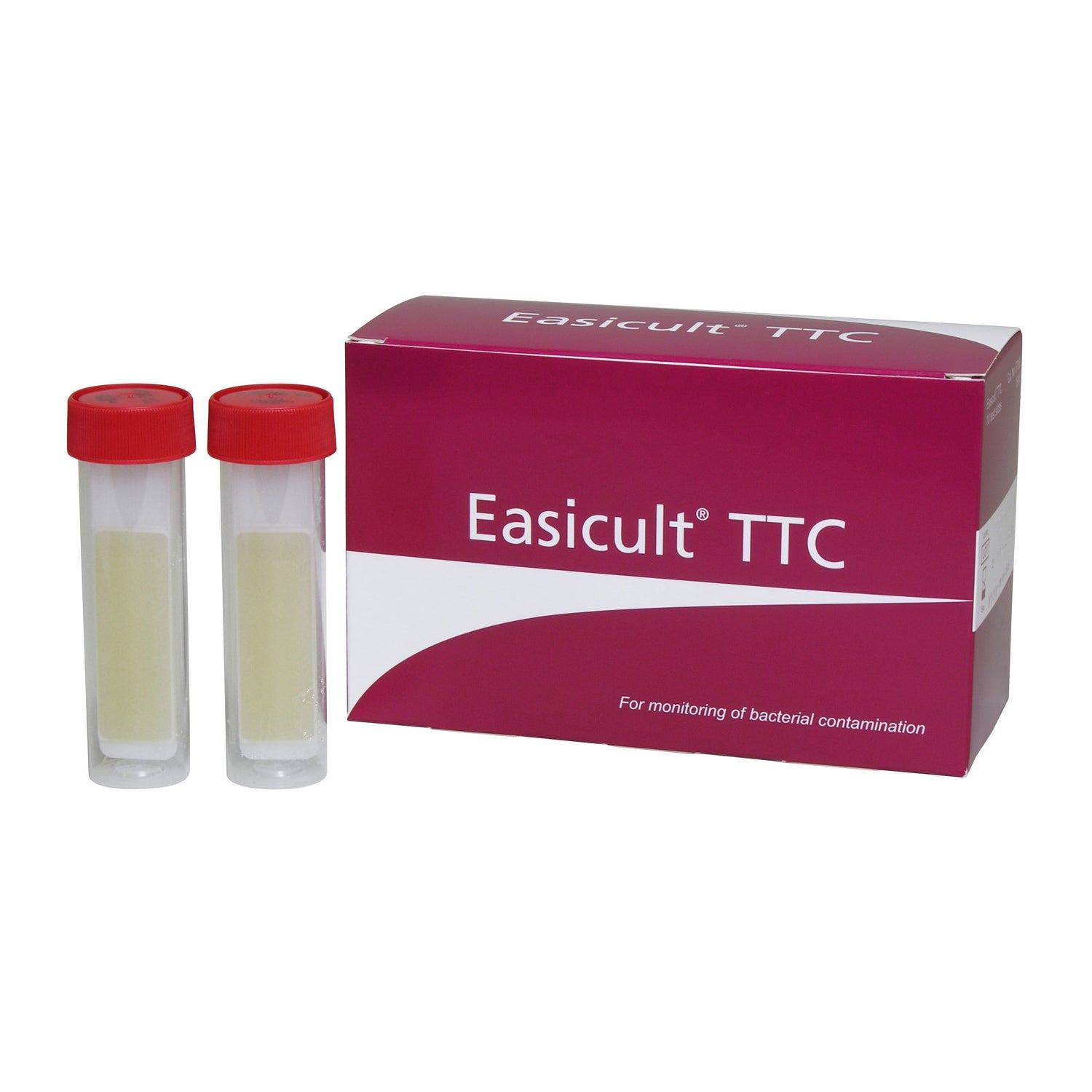 Visual Determination, Aerobic Bacteria, Nutrient-Supported Growth, Easicult®, 10/box (<12 month shelf life)