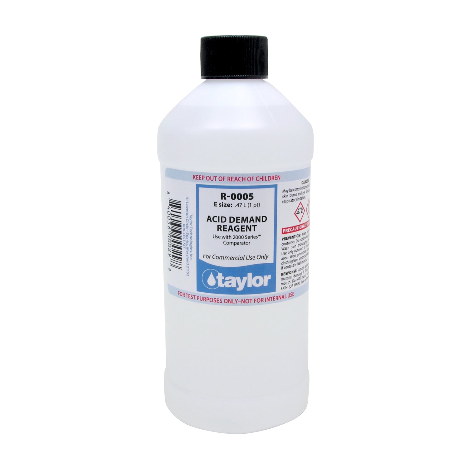 Acid Demand Reagent (for 2000 Series), 16 oz