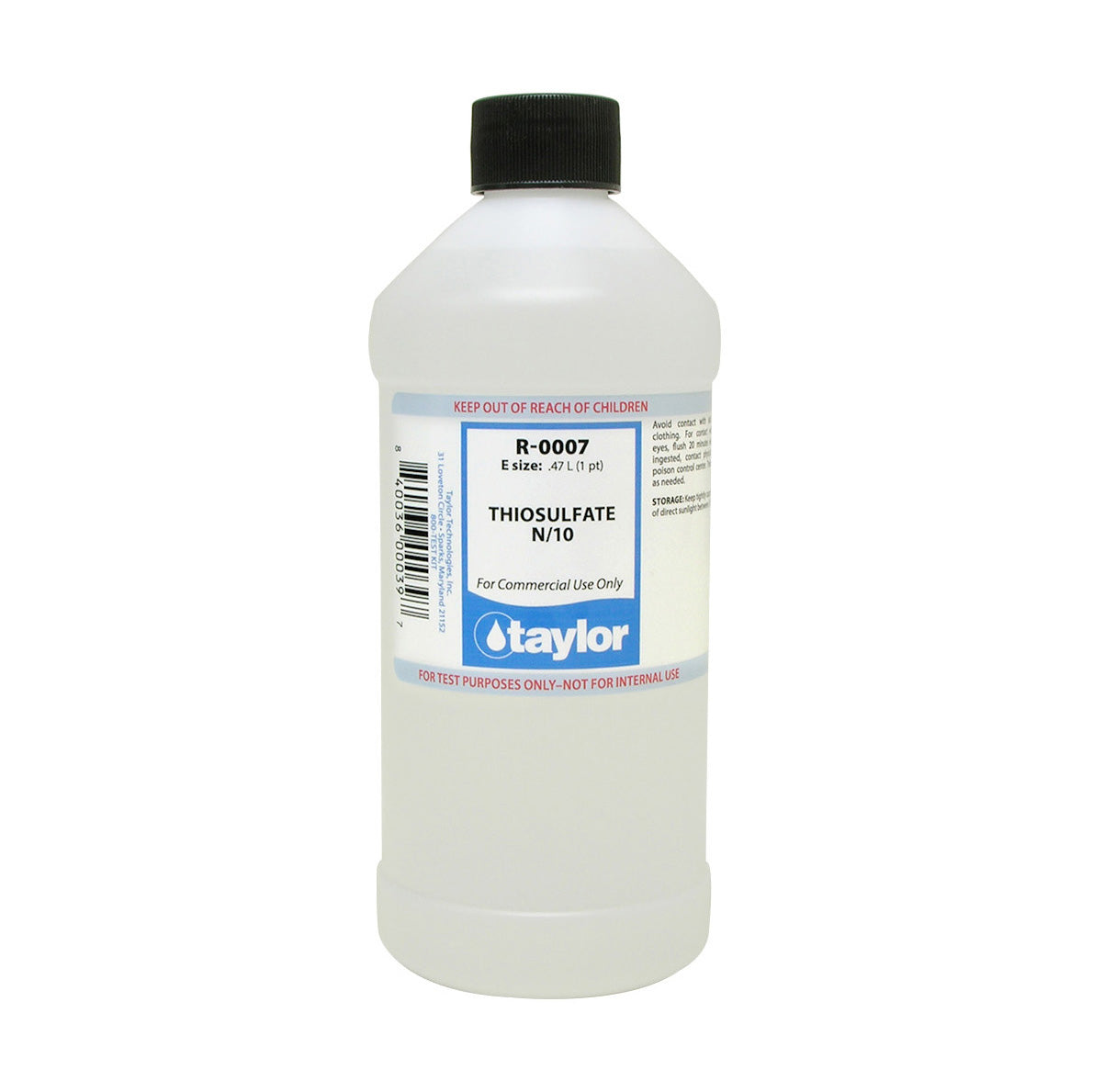 Thiosulfate N/10, 16 oz