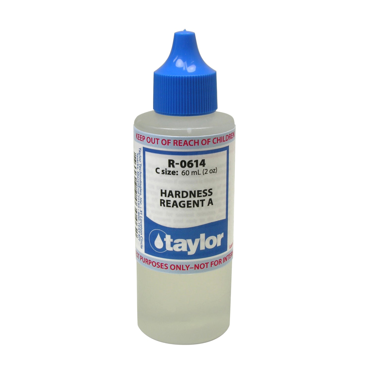 Hardness Reagent A (odorless buffer), 2 oz w/ blue cap, Dropper Bottle