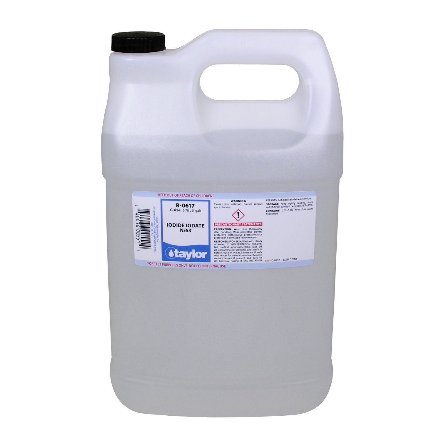Iodide Iodate N/63, gal