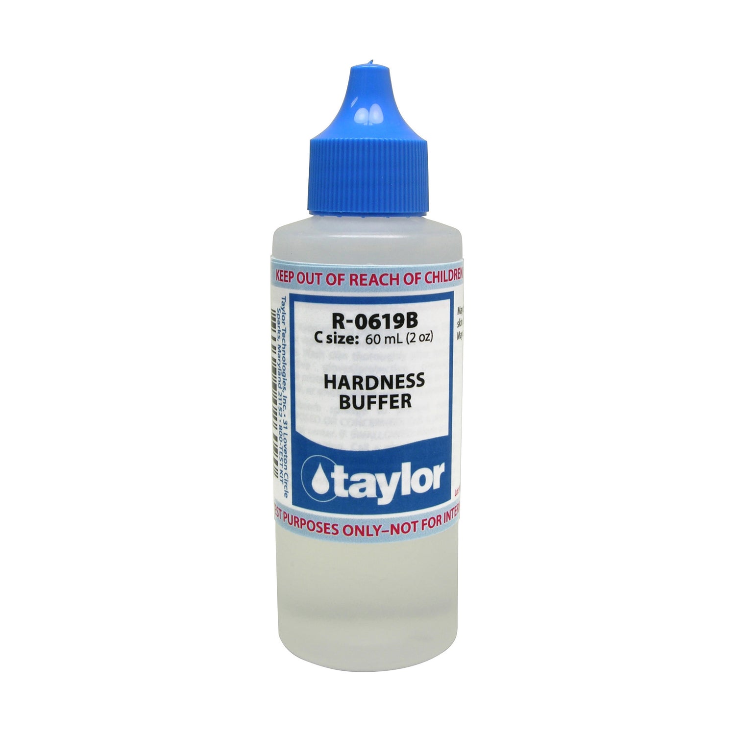 Hardness Buffer, 2 oz w/ blue cap, Dropper Bottle