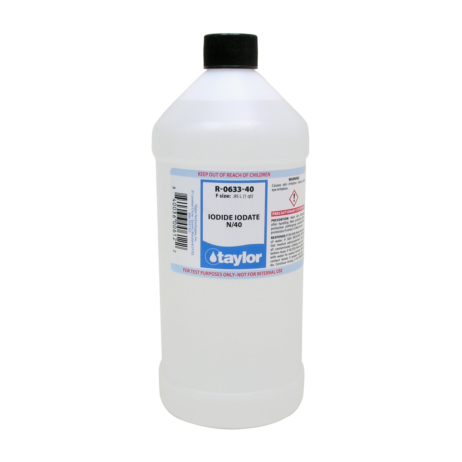 Iodide Iodate N/40, 32 oz