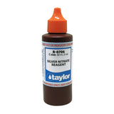 Silver Nitrate Reagent (25 mL sample, 1 drop = 10 ppm Clˉ), 2 oz, Dropper Bottle