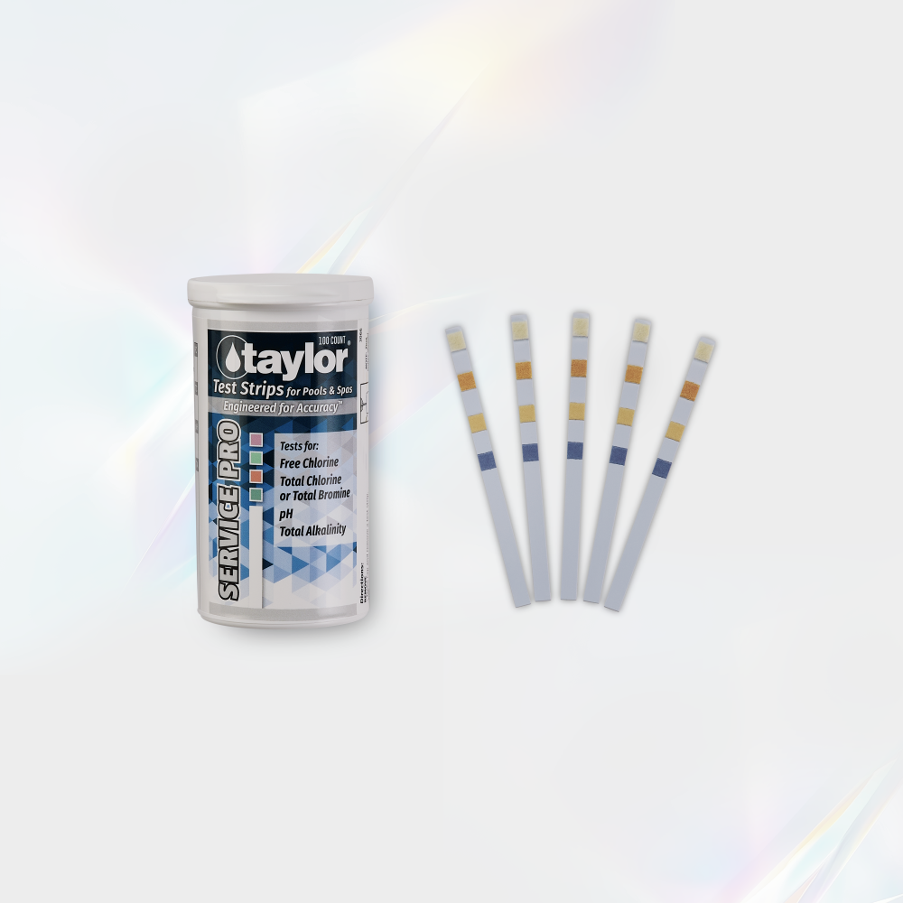Service Pro Test Strips, 6-pack | Taylor Water Technologies Oficial