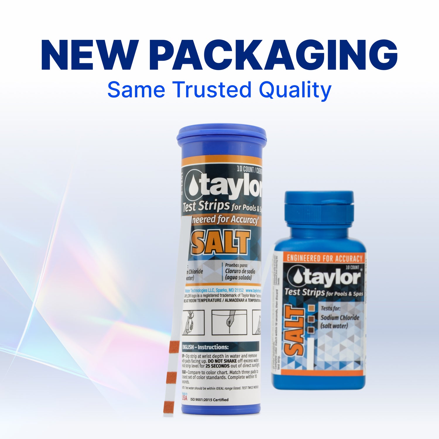 Salt Test Strips for Pools & Spas, 12-pack