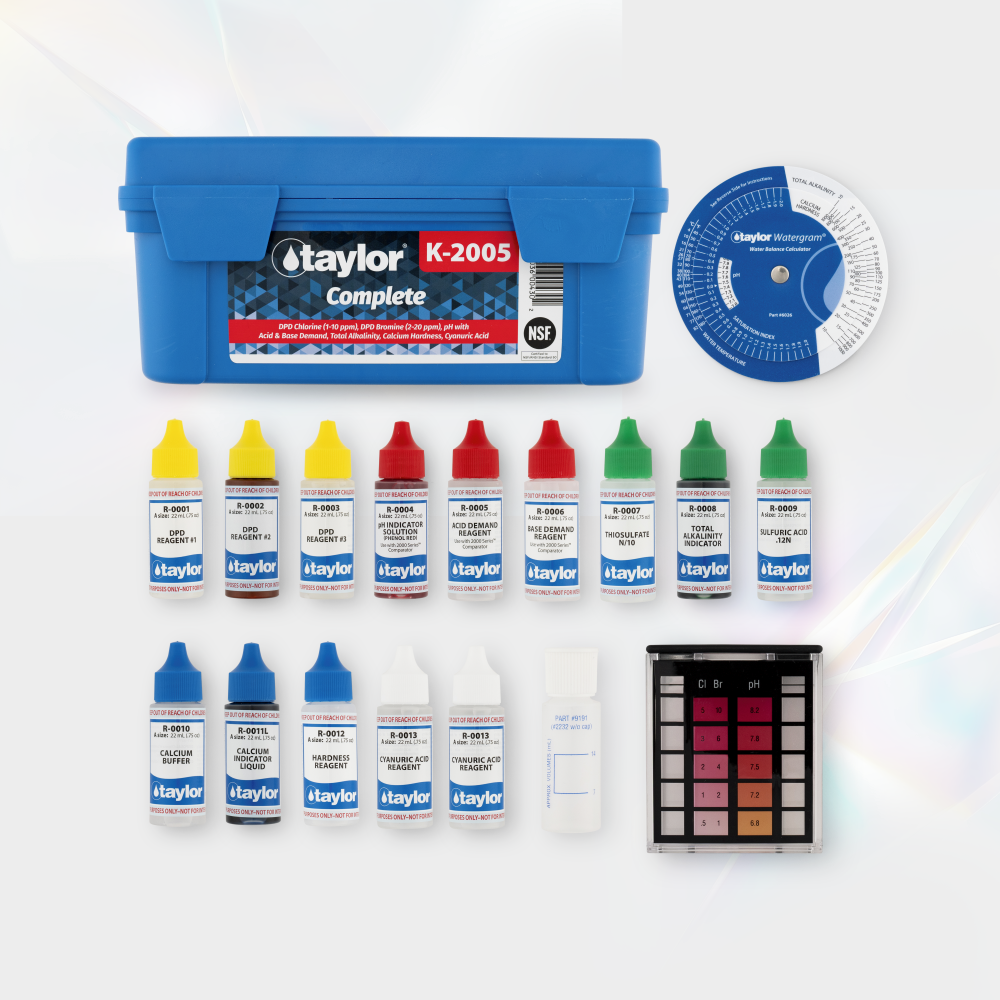 Complete™ Test Kit, 6-Pack | Taylor Water Technologies Oficial