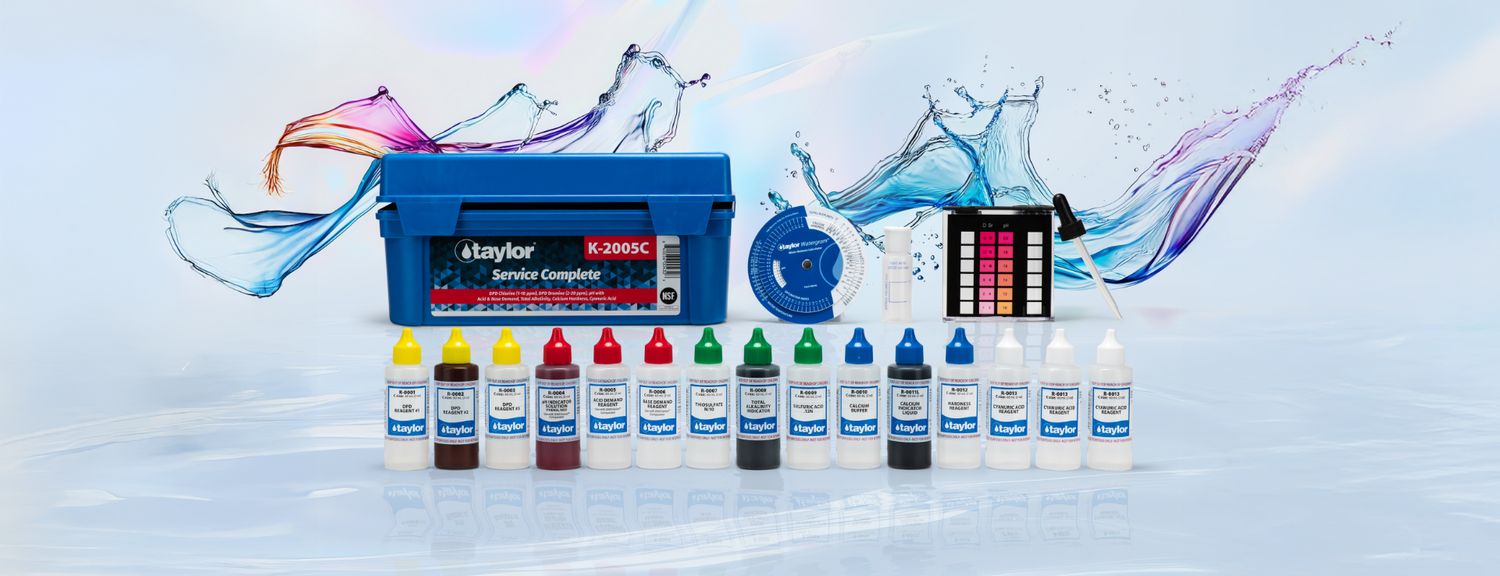 NSF Certified Taylor Pool & Spa Test Kits