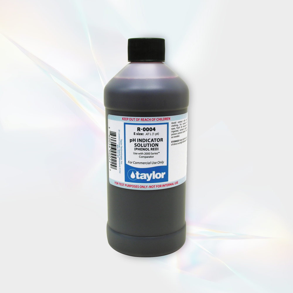 pH Indicator Solution (for 2000 Series), Phenol Red