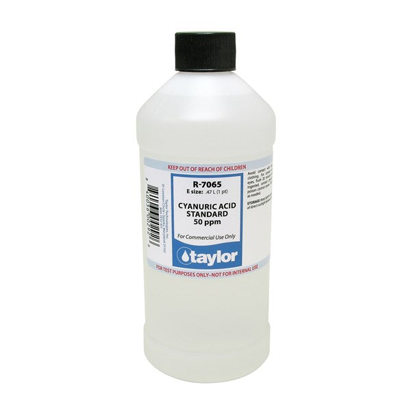 Cyanuric Acid Standard 50 ppm, 16 oz