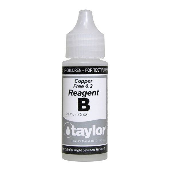 Colorimeter, Copper Free 0.2 - Reagent B, .75 oz, Dropper Bottle