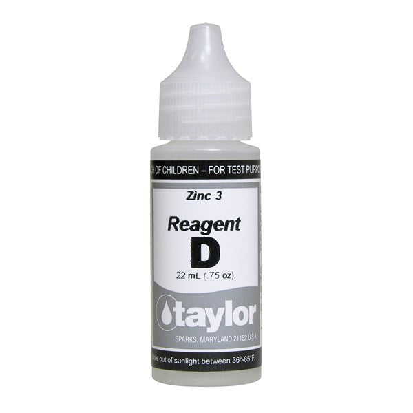 Colorimeter, Zinc 3 - Reagent D, .75 oz, Dropper Bottle