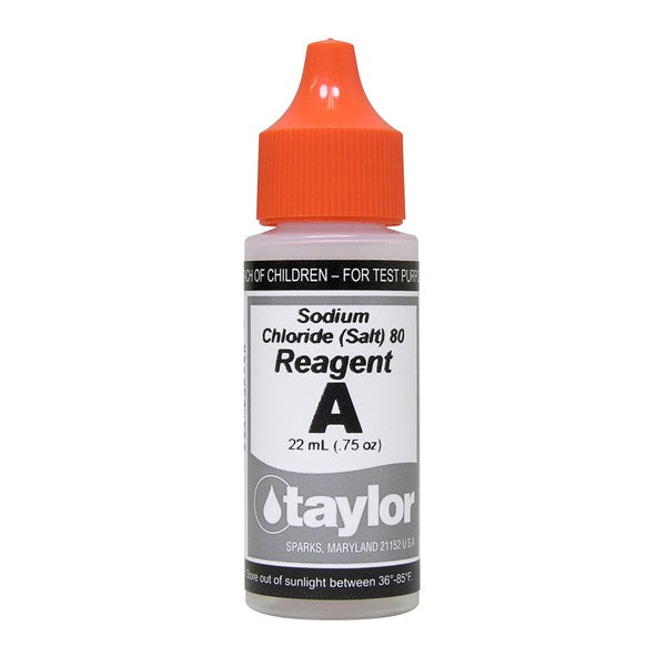 Colorimeter, Sodium Chloride (Salt) 80 - Reagent A, .75 oz, Dropper Bottle