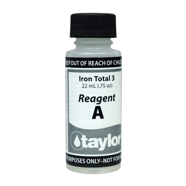 Colorimeter, Iron Total 3 - Reagent A, .75 oz