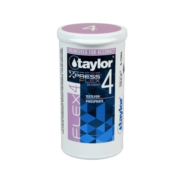 Flex 4 Strips for Phosphate (50/bottle), 6-pack | Taylor Water Technologies Oficial