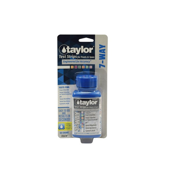7-Way Test Strips for Pools & Spas