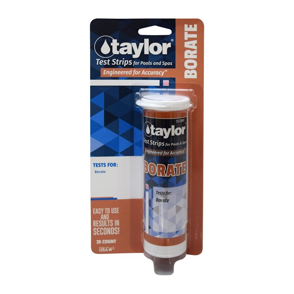 Borate Test Strips for Pools & Spas