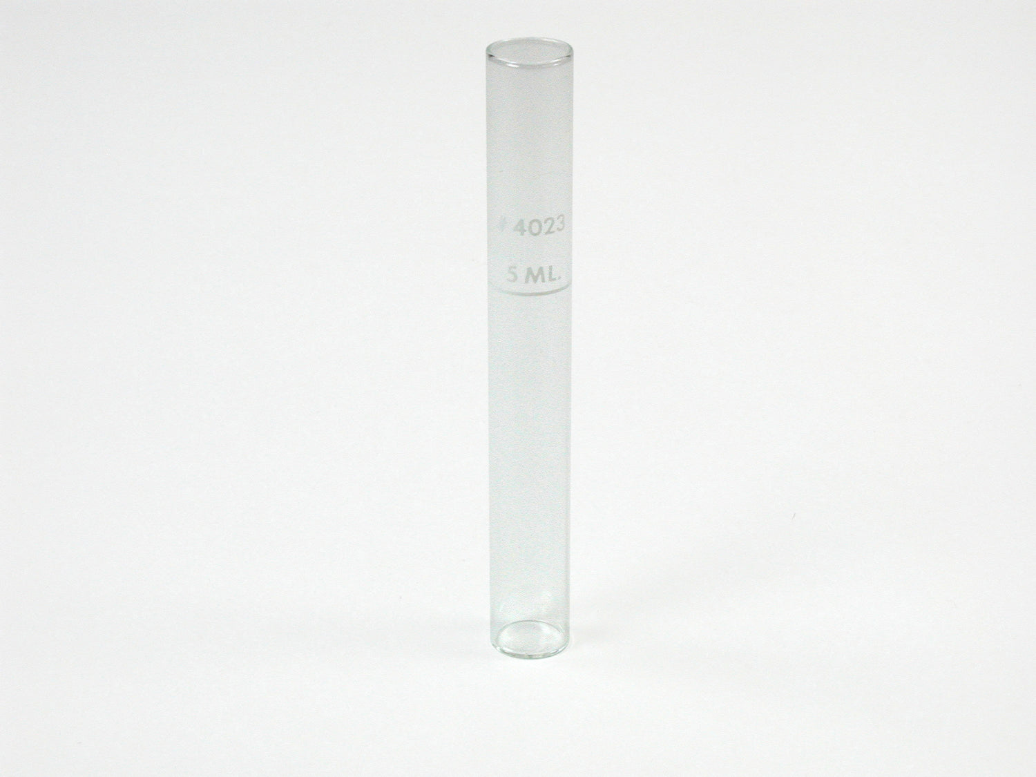 Test Tube, Calibrated (5 mL), glass