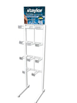Floor stand, white, metal