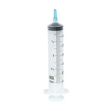 Syringe (no filter disc holder or filter discs), 60 mL, plastic
