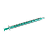 Syringe, 1 mL, plastic
