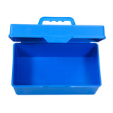 Case, Slide Comparator, Non-ribbed, fits 22 mL/60 mL bottles, 11" w x 6" d x 5" h, plastic, blue