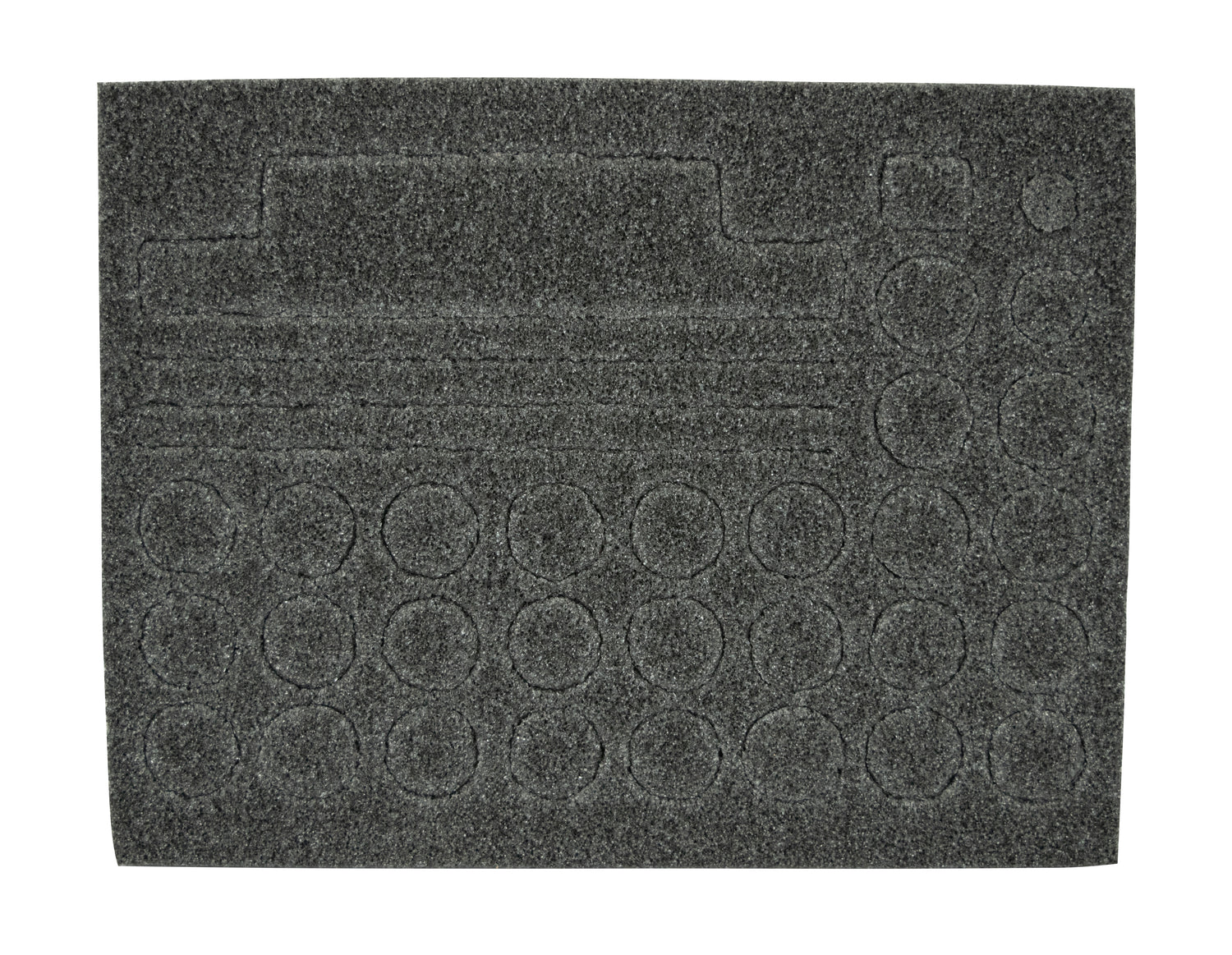 Insert, Case, Professional Slide, foam (K-1741STR,K-1100C,K-1105C)