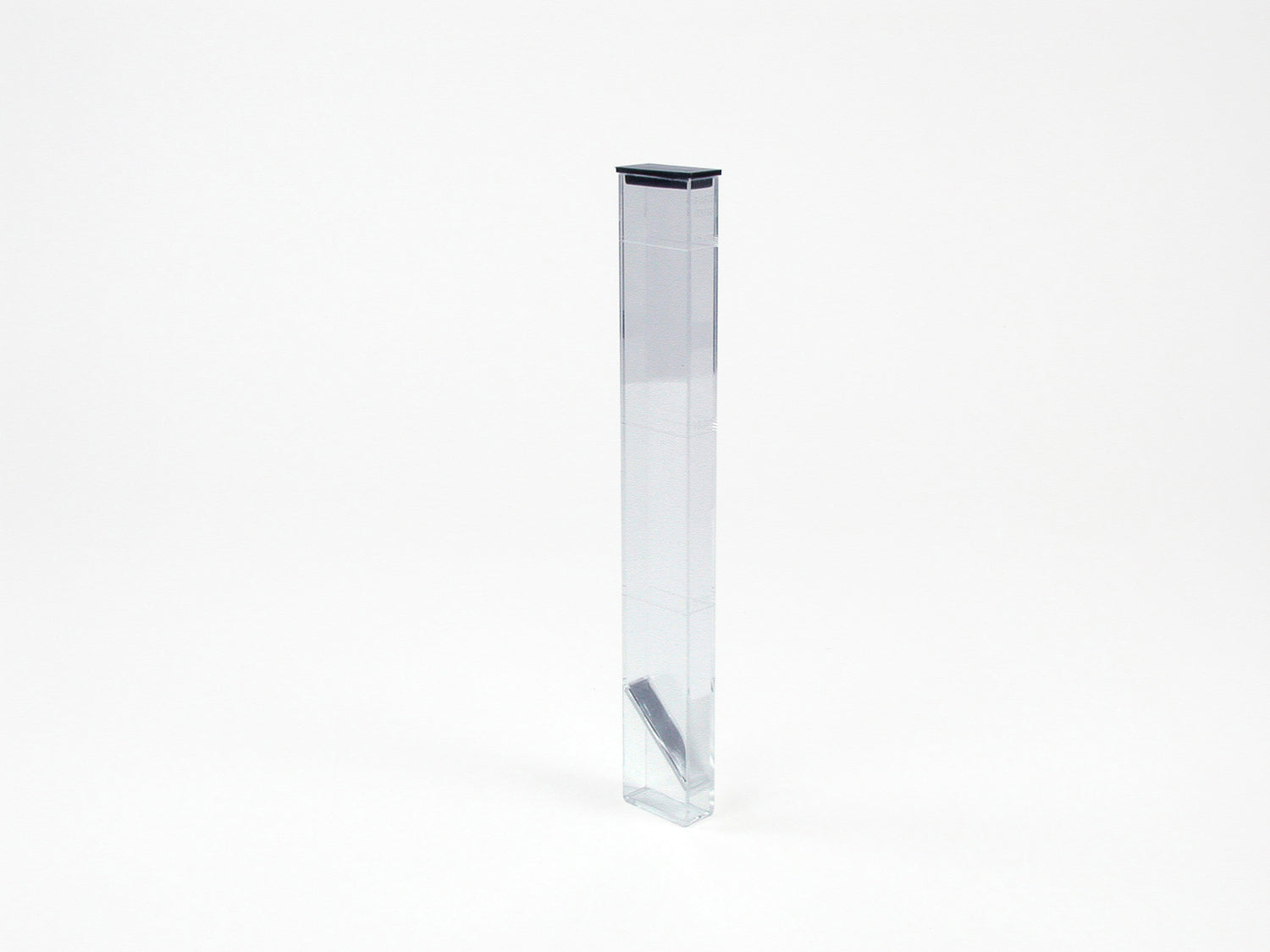 Test Cell, Calibrated (5, 10, 15 cm) w/ cap, plastic, rectangular (for Long Viewpath comparator)