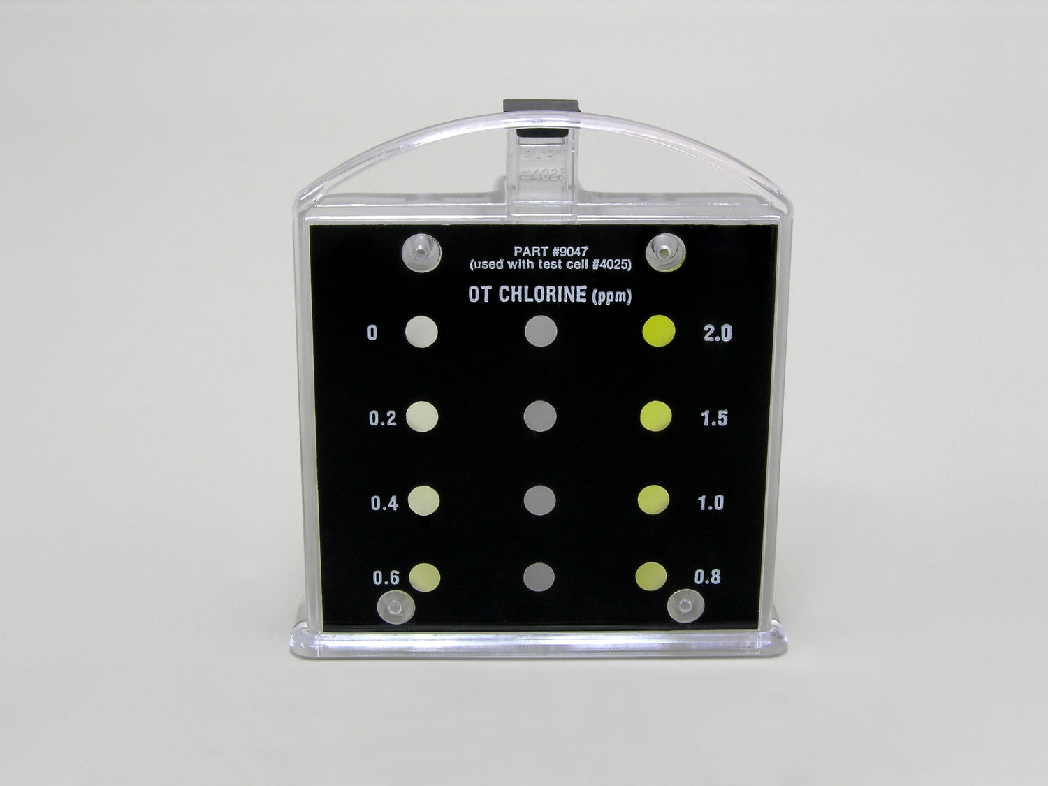 Midget Comparator, Chlorine (total), OT, 0-2.0 ppm