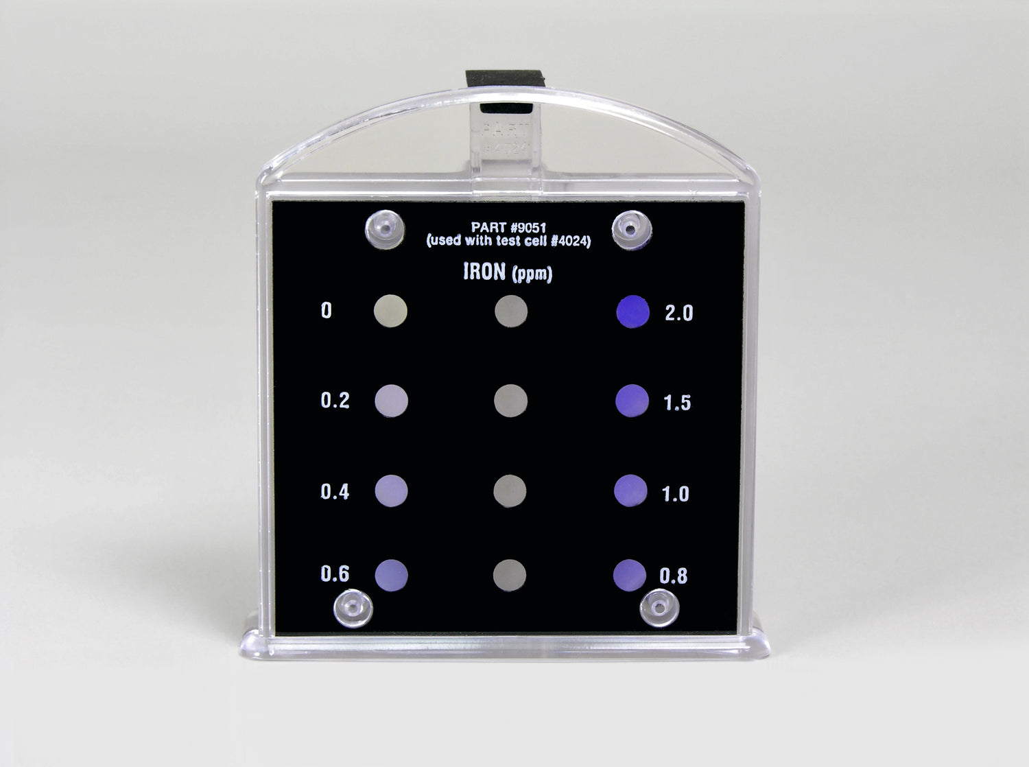 Midget Comparator, Iron, Tripyridyl-s-triazine, 0-2.0 ppm
