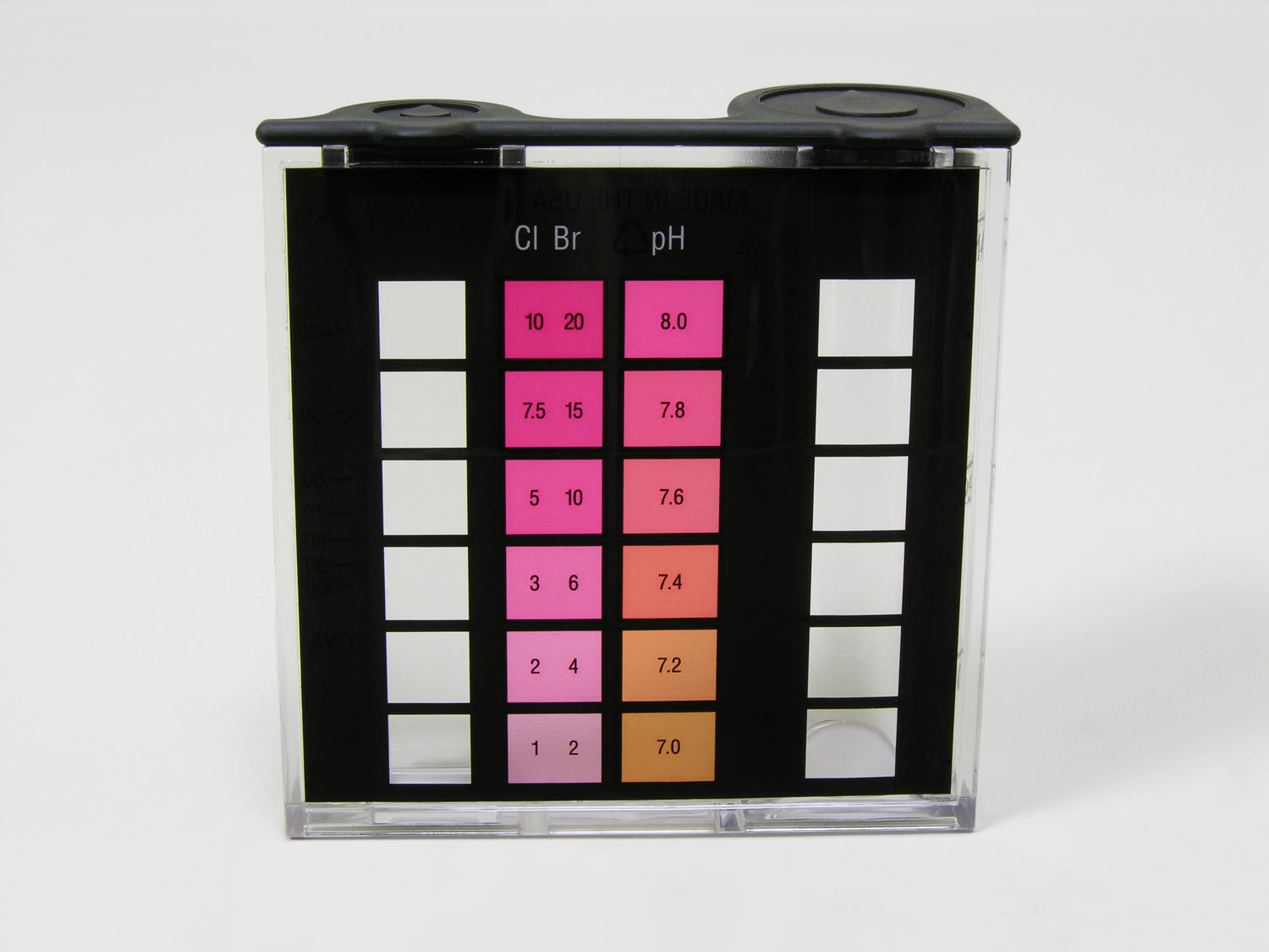 2000 Series Comparator, Bromine & Chlorine (hi range), DPD/pH, 7.0-8.0