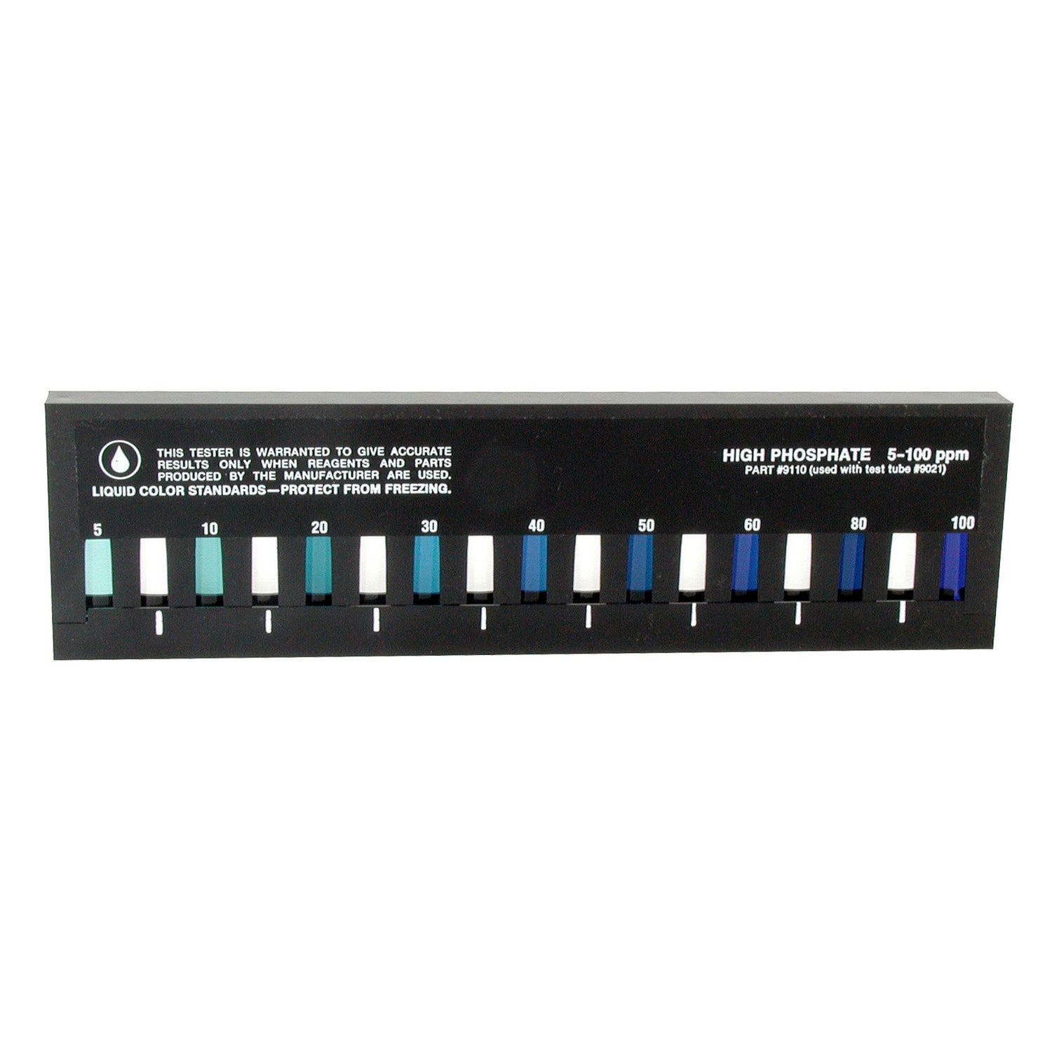 Slide Comparator, Orthophosphate (hi range), Stannous Chloride, 5-100 ppm