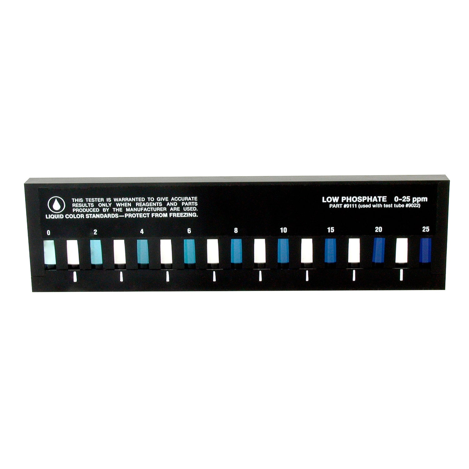 Slide Comparator, Orthophosphate (lo range), Stannous Chloride, 0-25 ppm