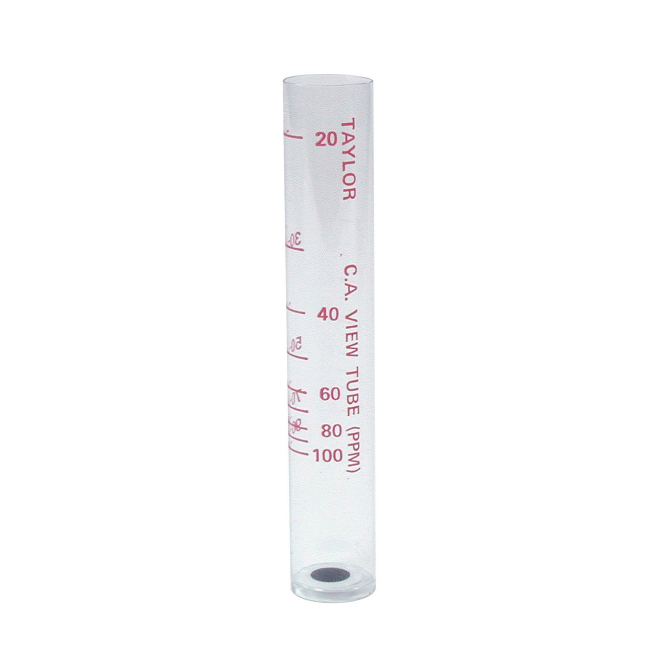 Test Tube, Graduated (20-100 ppm w/ 10 ppm div), plastic (for CYA)